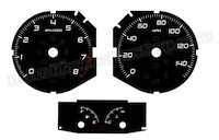 2011-2015 Ford Focus Gauge Face