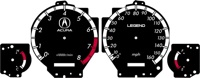 91-95 Acura Legend 160mph Gauge Face