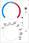 1994-1997 S10 HVAC Panel