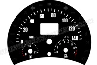 98-05 New Beetle Gauge Face