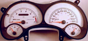 Pontiac Grand Am Gauge Face kmh