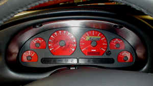 Custom Tuner Transformation Mustang Gauge Face