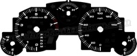 2006-2008 Mazda Miata Black Gauge Face