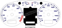 VW Golf Gauge Face